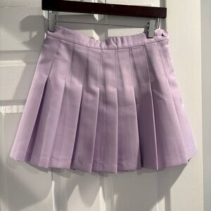 American Apparel Lavender purple mini tennis skirt NWOT